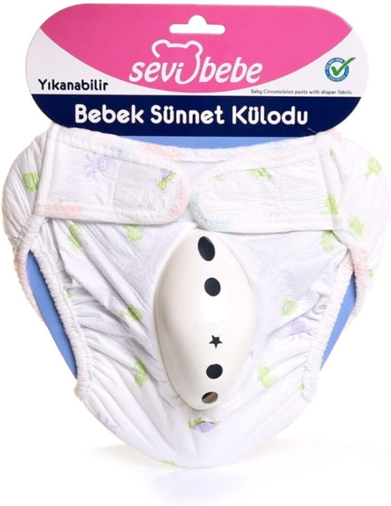 Sevi Bebe Yıkanabilir Bezli Sünnet Külodu - 24 Adet Kullan At Bez Hediye