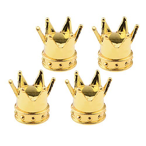 Futaba Gold Crown Tire Air Valve Caps (Pack of 4) RS.401 (68.00% Off) - Amazon
