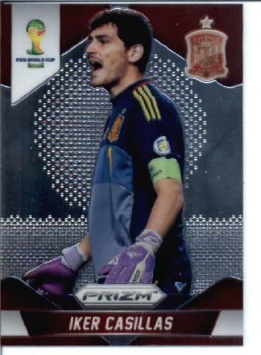 2014 Fifa Panini Prizm World Cup Soccer Card # 170 Iker Casillas Spain