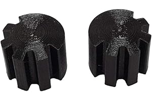 MotorbikeComponents, Kit gommini regolazione abbassamento sella 10 mm compatibile con BMW R 1200 GS LC - R 1250 GS