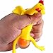 Produktbild squarex Exquisite Squishy Squeeze Spielzeug Huhn und Eier Schlüsselanhänger Ornaments Stress lindern, Kunststoff, Eggs, 15*5cm/5.9"*1.97"