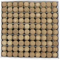 Scott Edward Push-On piscina Snooker billar consejos, Push en punta de billar, taco de billar consejos Slip-On Stick regalo box-packed, 9 mm, 100 pcs, 2 colores (gris/marrón) opcional, marrón
