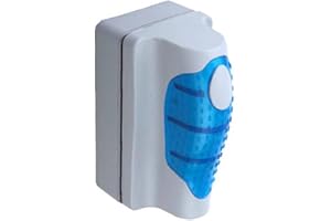 DOYIME Amison Acquario Accessori Conveniente Magnetico Spazzola Acquario Pesce Serbatoio Vetro Alghe Raschietto Pulitore Galleggiante Curva