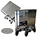 Produktbild Silver Glossy Decal Skin Sticker Aufkleber for Playstation 4 PS4 Console Controllers
