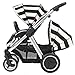 Babystyle Oyster Max 2 Tandem Pushchair - LIE FLAT - Mirror/Humbug - NEW 2015