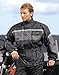 Produktbild GERMAS 952.08-4XL Motorrad Regenjacke LEEDS, Schwarz/Grau, Gr. 4XL