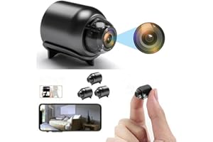 BSLVWG Mini Spy Camera,1080P WiFi Hidden Camera Wireless Secret Magnetic Camera Mini Baby Spy Camera Home Security Camera Micro Small Monitor Video Camera with Motion Detection App Control (1)