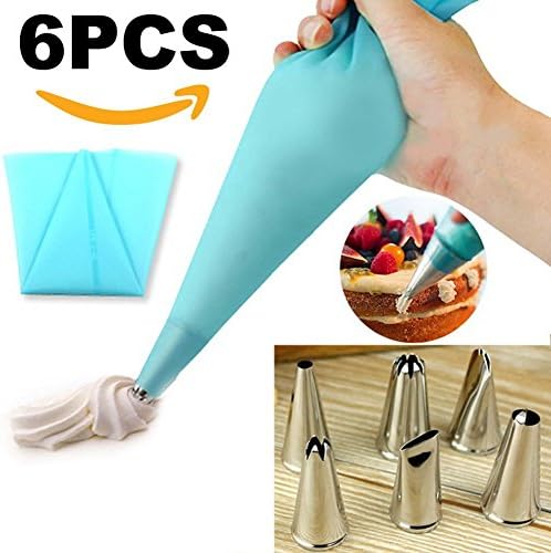 Bihood Russian Piping Tips Set Icing Tips Russian Piping Set Cake Decorating Supplies Kit Icing Tips Set Frosting Tools Cake Decorating Tips Set Buttercream Frosting Tools Cake Icing Tips