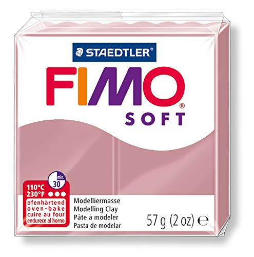 Dtm Loisirs Creatifs - Fimo Soft 57 g Rosa Antico, un261478