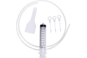 JILIJIA Kühlschrank-Ablaufloch-Entferner, Reinigungswerkzeug-Set, Kühlschrank-Ablauf-Enteisungsschaufel, Kühlschrank-Abflussloch-Entferner, Abflussreiniger & Reinigungs-Set für Kühlschrank für Rohr 6-teilig