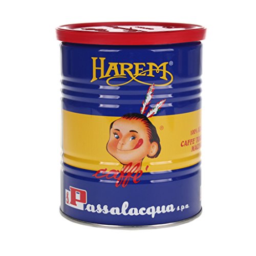 PASSALACQUA Harem, gemahlener Kaffee in der Dose, 250 g