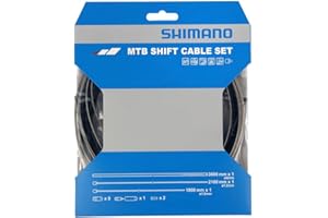 Shimano Spares MTB gear cable set for rear only, stainless steel inner, black