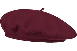 Van Der Rich ® - Boina de Lana para Niños para un Tamaño Máximo de Cabeza de 52 cm