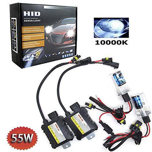 Boomboost Xénon Halogène Lampe Frontale Phare Super Bright Blanc Haute Lampe 12V H1 55W 10000K