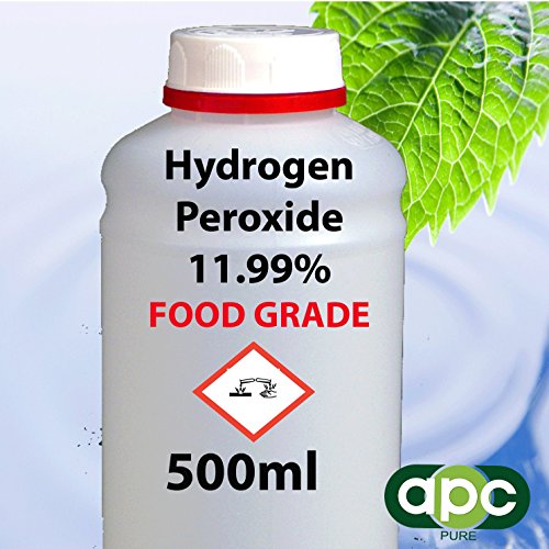Preisvergleich Produktbild Wasserstoffperoxid, 11,99 %, lebensmitteltauglich, 500 ml