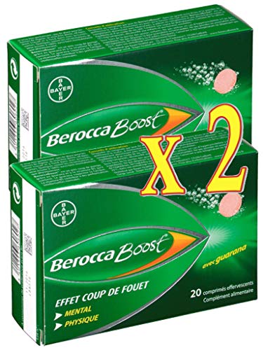 Preisvergleich Produktbild Berocca Boost Brausetabletten 20 pro Packung - 2 x 20