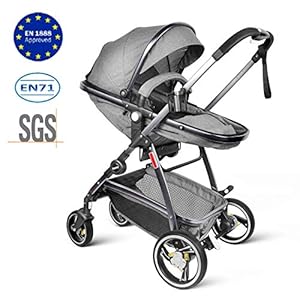 Besrey 2en1 Carro Bebe Carritos