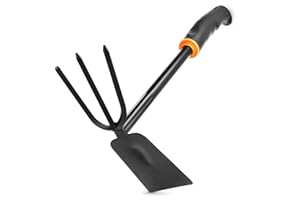 BEST&FREE Azadas para El Huerto. Herramientas Jardineria. La Compañera Huerto: Azada Pequeña, Poderosa Y Precisa. Domina La Tierra con Facilidad Y Precisión.