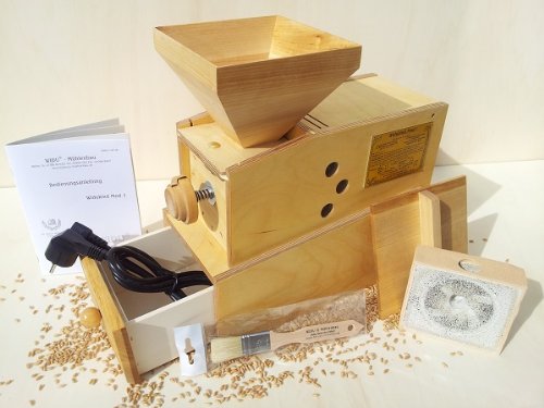 Getreidemühle WIDU Widukind Mod. I aus Birkenholz, kompakt - 8