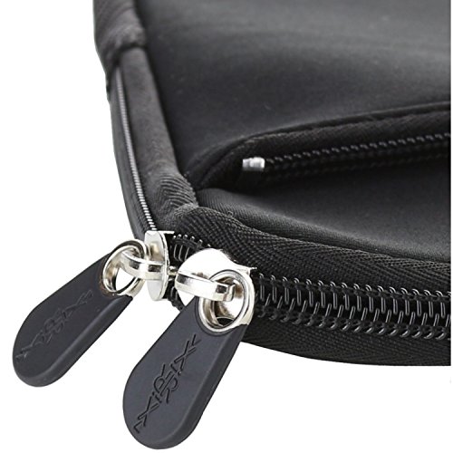 XiRRiX Premium Notebooktasche Neopren Schutzhülle Universal mit Zubehör Fach – Laptoptasche Grösse bis 300×205 mm / 11,6 Zoll (29,5 cm) - 5