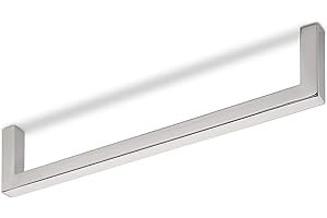 Garderobenstange NORM BA 288 mm Edelstahl poliert für Schrankmontage Kleiderschrankstange Garderobenbügel Kleiderbügelhalter von JUNKER Design