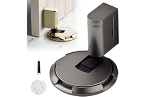 TBLMPNE Cale Porte Bloc Porte, Butee de Porte Stop Porte, Magnétique en Métal Butée de Porte, Butee de Porte Magnetique Arrêt de Porte en Métal, loquet de porte magnétique pour maison (04#)