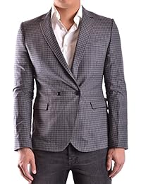 Bikkembergs Hombre MCBI042002O Gris Lana Blazer
