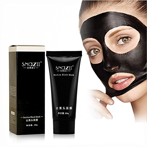 Mabox blackhead remover,Tearing style Deep Cleansing purifying peel off,acne treatment,black mud face mask(60g)