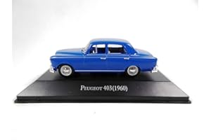 OPO 10 - Voiture 1/43 Collection Salvat : Peugeot 403 Bleue 1960 (AR35)