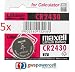 Produktbild GWS-POWERCELL® MAXELL CR 2430 (CR2430, 5x)
