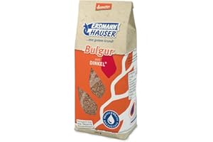 ErdmannHAUSER Getreideprodukte Bio Bulgur aus Dinkel (2 x 500 gr)