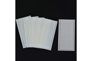 YTBYT Pack of 180 Replacement Tapes Extensions Glue Replacement Tapes Adhesive Strips In Hair Extension for Hair Extensions (4 x 0.8 cm White)