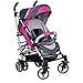 Pushchair - Stroller 'Buggy' - Multi Positions - lots of accessories included - Premium Quality - in 5 colors available - Colour:Magenta - 1104