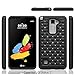 Price comparison product image LG Stylus 2 Case, LG Stylo 2 Case, Easytop Slim Dual Layer Spot Diamond Hybrid Gel Rhinestone Bling Black Hard Armor Shell + Black Shock-Absorption Soft Silicone Inner Bumper Defender Case Cover