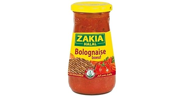 Zakia Halal Beef Bolognese Sauce 400g Unit Price Zakia