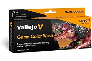 Vallejo Aquarelle AV Wash Set de 8 x 17 ml Bleu