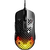 SteelSeries Aerox 5 Gaming Mouse 9 Programlanabilir Tuş IP54 PC/MAC &ndash; FPS, MOBA Battle Royale MMOs RPGs Siyah