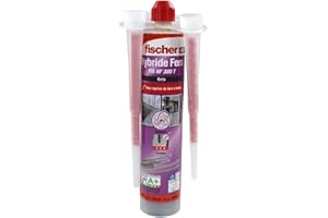 Fischer - Cartouche de scellement - Résine hybride scellement fer à béton FIS HF 300ml - Fischer 520110