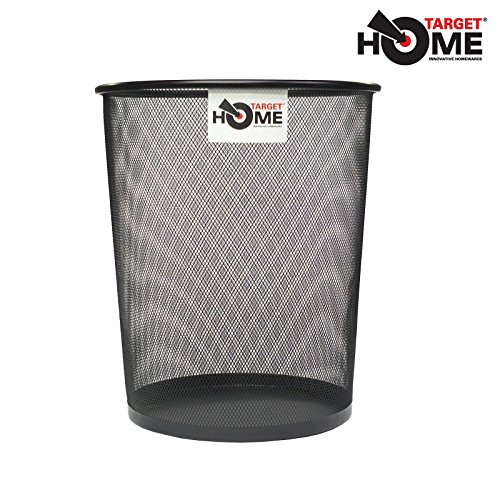 Target Homewares® Circular grande negro papelera