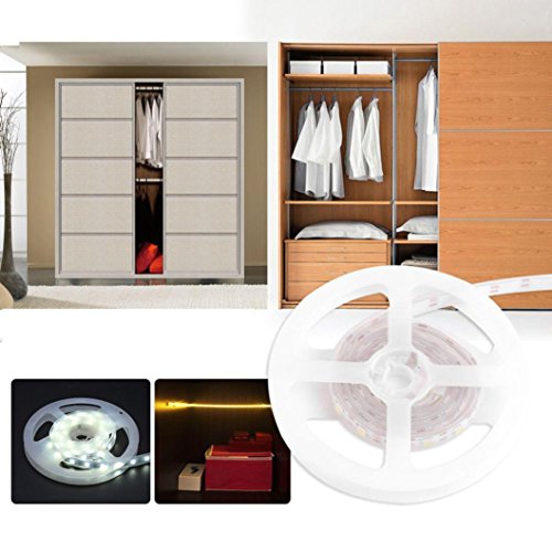 sunnymi Touch Schalter 60 LED Streifen Licht Gürtel/1M/USB Aufladung Dimmbar/Schrank Schrank Lampe/Energiesparend Und Umweltfreundlich (B)