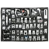 icase4u® Kit de 52 Piezas Multifuncional Prensatelas Accesorios para Máquina de Coser Presser Foot Feet Kit Machines Set (Kit de 52 Piezas)