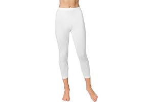 Bellivalini Leggings 3/4 Pantaloni in Cotone Donna BLV50-156