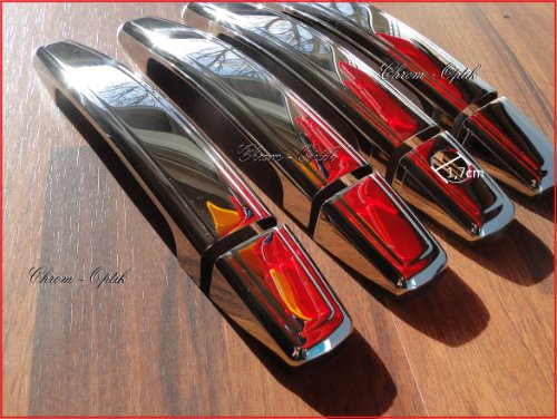 Preisvergleich Produktbild Chrom Türgriffe Edelstahl