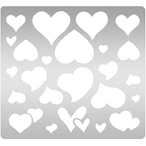 UNICRAFTALE Mondphasen-Schablone – Edelstahl, 3.98x6.97 Cm, Für DIY, Scrapbooking, Brandmalerei