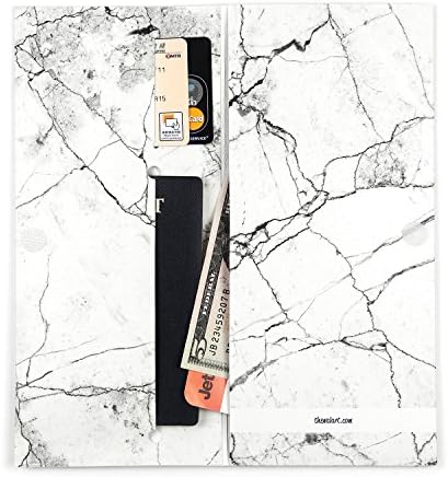 The White Marble Paper Passport Travel ID Holder Wallet by The Walart Mighty