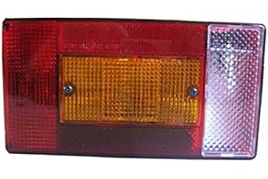 ASPÖCK ASPOCK Piloto posterior Europa AJBA derecho con marcha atrás para remolque. Medidas: 100x190mm. Funciones: posición, freno, intermitente, matrícula y marcha atrás