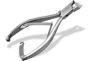 ‎INSTRUMENTENRW Pediküre Set Kopfschneider Nagelzange + Nagelfeile aus Solingen Fußpflege-Set