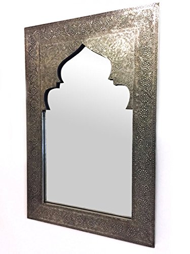 Orient Spiegel silberfarbig Talah - 90cm -