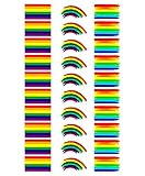 pintura gay pride El mejor accesorio para festivales del Orgullo: El brillante símbolo de arcoíris te ayudará a brillar en la multitud.