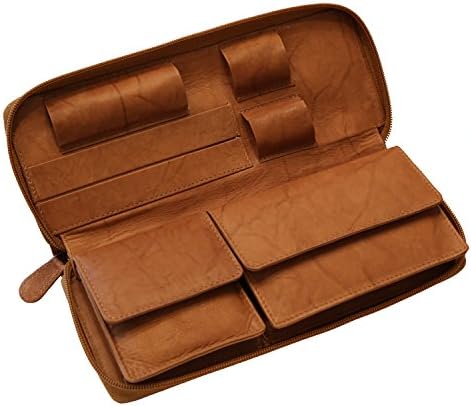 HORTOSOLgenuine calf leather tobacco pouch antique